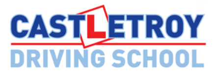 castletroy driving school logo