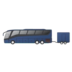 bus with trailer driving lessons DE
