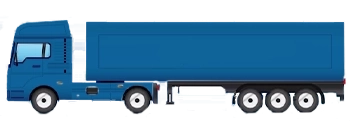 Articulated truck or truck with trailer category CE driving lessons