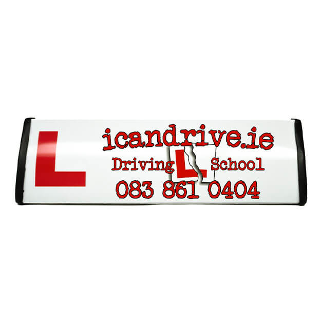 roofsign for I can drive driving instructor